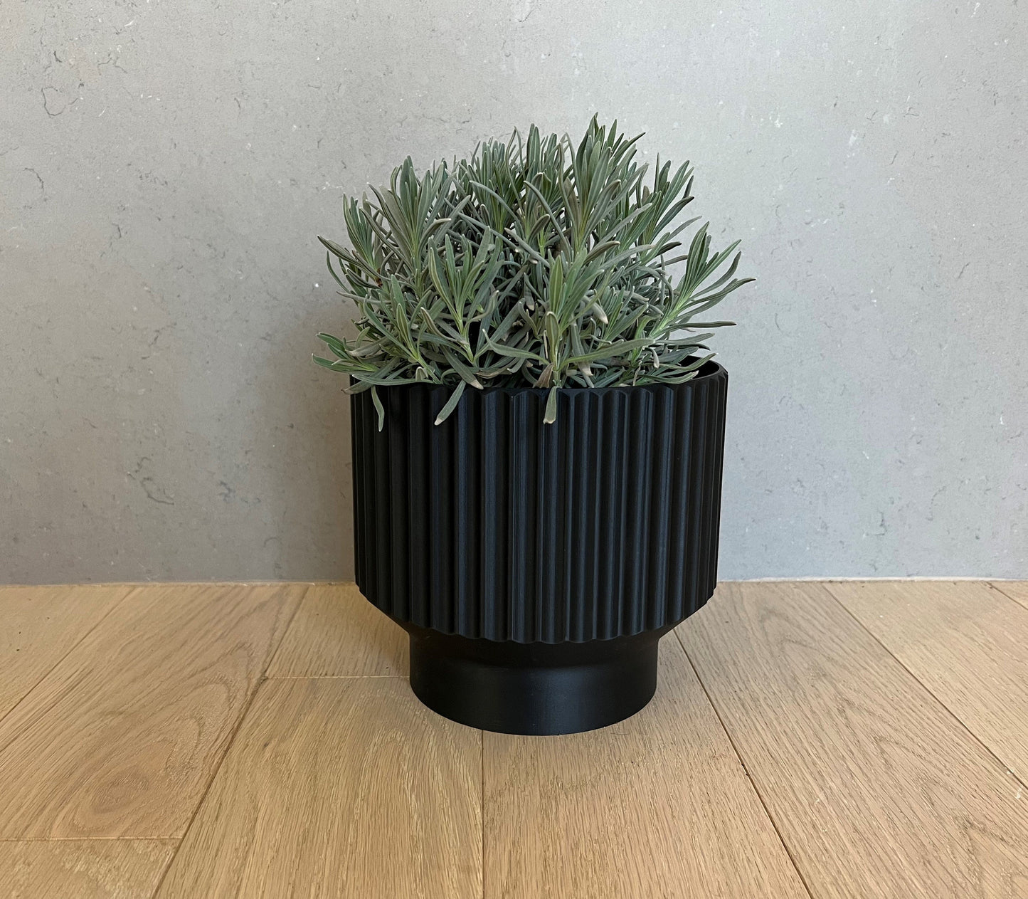 Black Classic Planter Pot