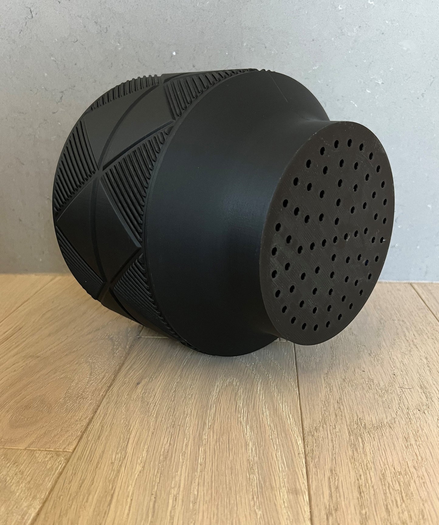 Black Triangle Planter Pot