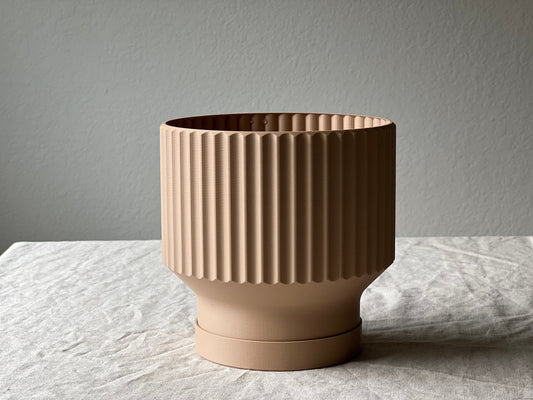 Beige Classic Planter Pot