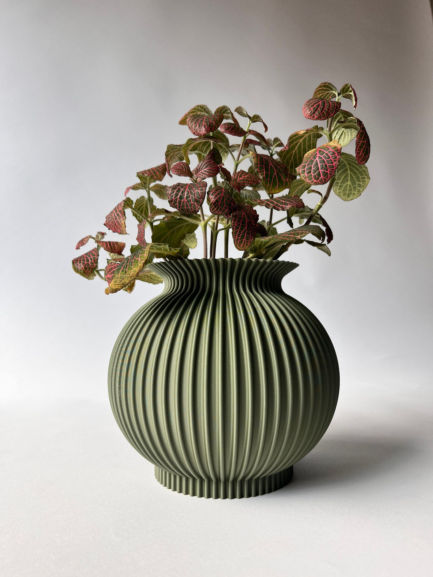 Green Dumpling Planter Pot