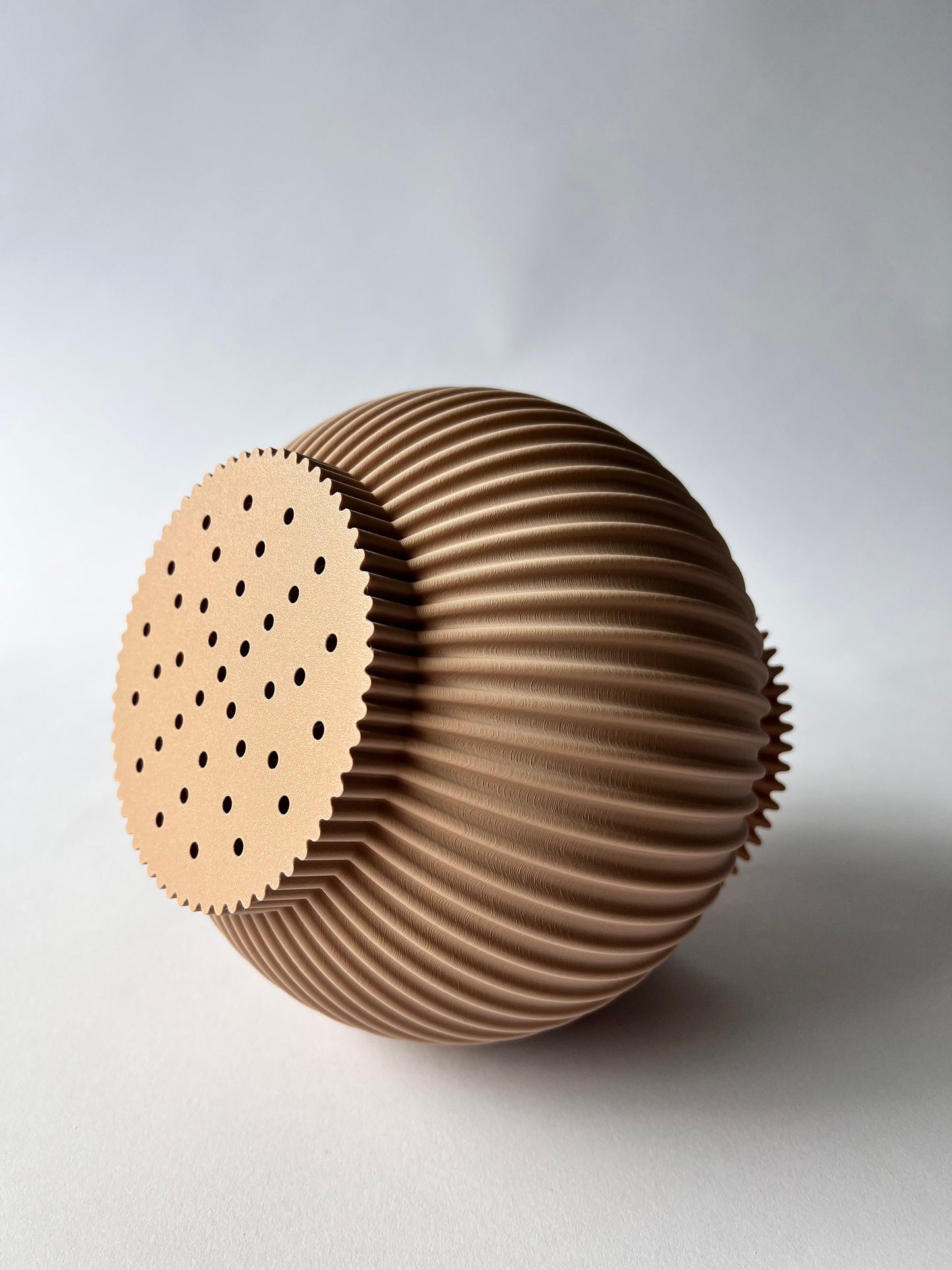 Beige Dumpling Planter Pot