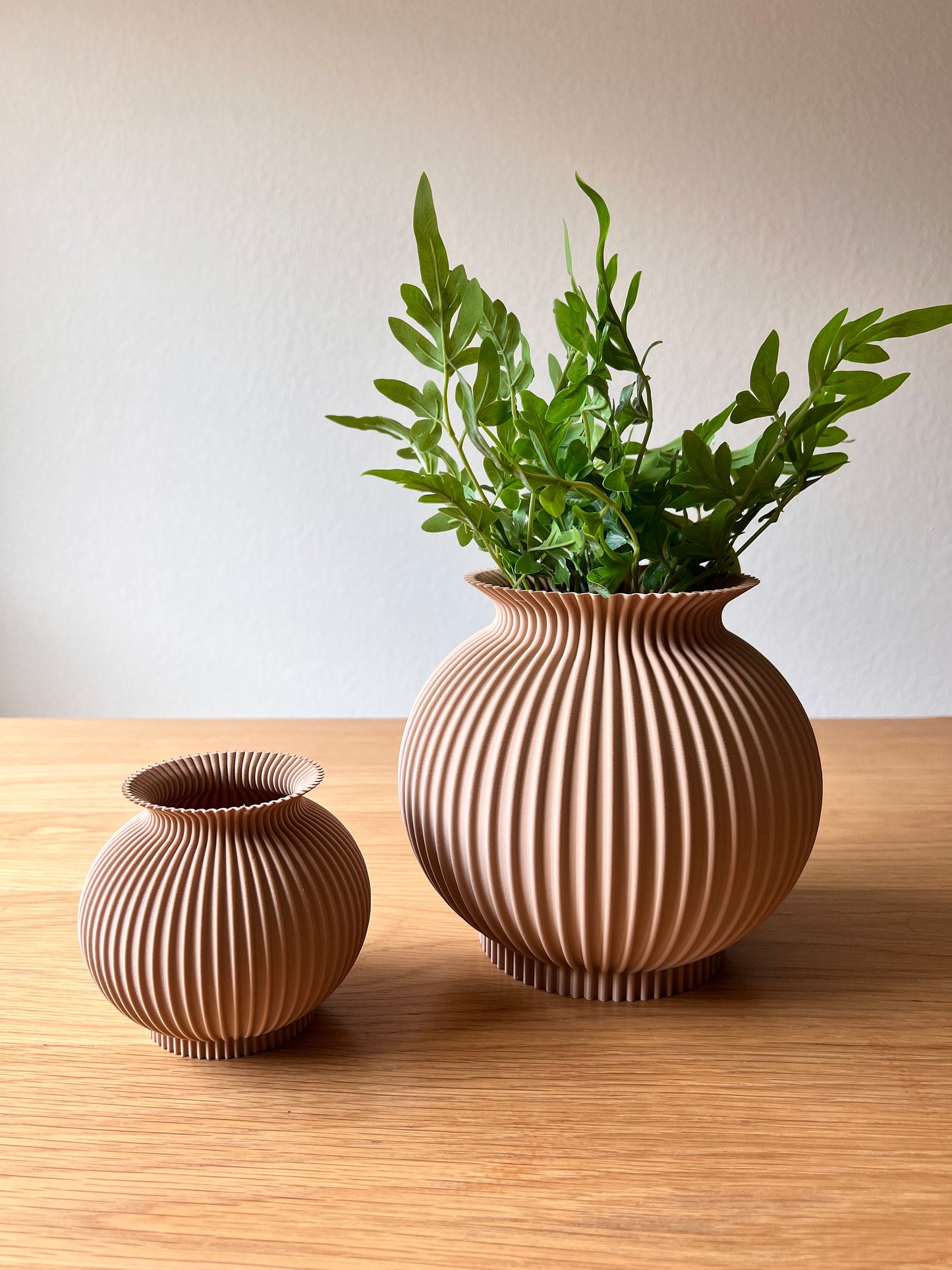 Beige Dumpling Planter Pot